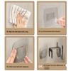 Wall-Mounted Punch-Free Bathroom Slipper Rack & Shoe Organizer