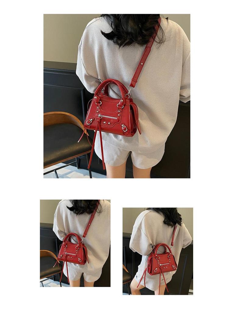 2025 Άνοιξη Χειροποίητη Τσάντα Χιαστί με Ρετρό Τρουκς: Γλυκιά & Πικάντικη Τσάντα Ώμου για Μοντέρνες Γυναίκες