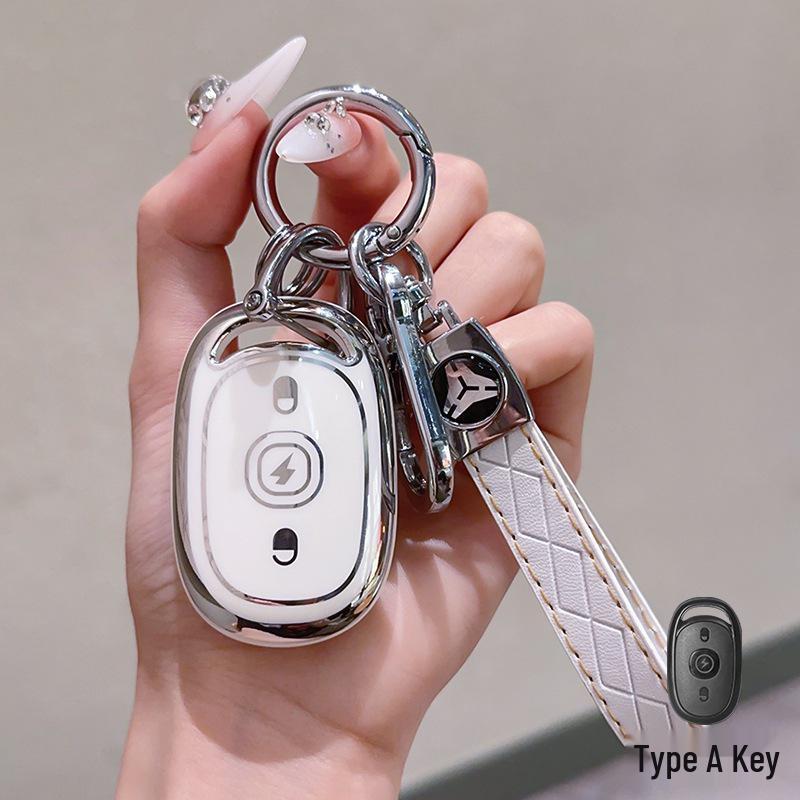 Aima Electric Vehicle Key Cover for Metaverse Pro, Aiduo Q5, Luna, Aiqi - Protective Remote Case