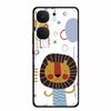 For Vivo iQOO Neo9 Pro Case TPU Silicone Soft Back Cover for Vivo iQOO Neo9 Neo 9 Black Fashion Cool Animals Coque Lion Tiger