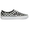 Vans Authentic 44 Leather Check Vibram Fashion Comfortable Durable Lightweight Low-Top Skate Shoes Unisex Sneakers Black VN000DCNBZW1