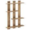 Wall Shelf Artisan Oak 61 X 13.5 X 88 Cm Engineered Wood