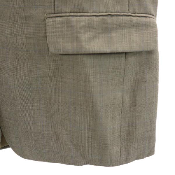 RALPH LAUREN 100% wool Check Pattern tailored jacket 38S gray Men's Used