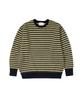 THEVINYLHOUSE Mohair Multi Striped Sweater Yellow (Vh2Dfuk602A)