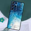 PERSONALISED Marble Name Glitte Case For Samsung Galaxy S24 Ultra S23 S22 S21 Plus Note 10 Note 20 S9 S10 S20 S21 FE Cover