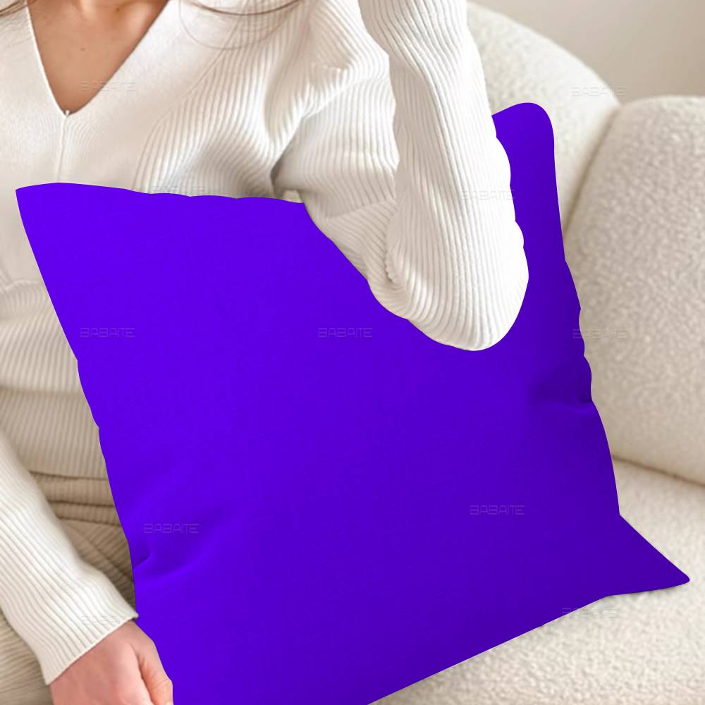 Federa Cuscino Moda Colore Unico Cuscino Decorativo Divano Decorazione Casa Custodia Federe Cuscino