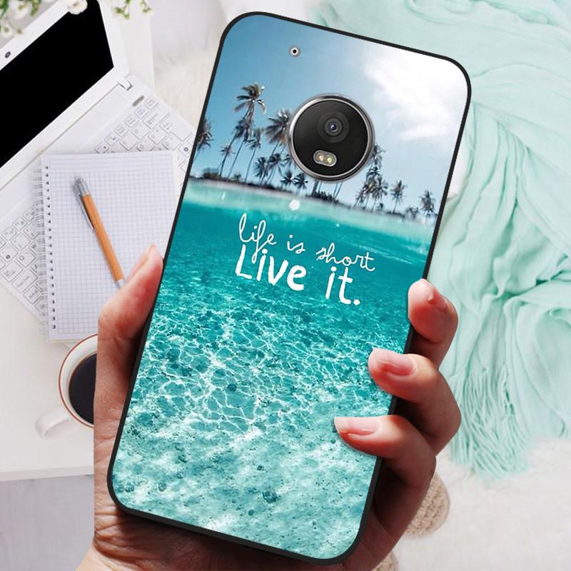 Pro Motorola Moto G5 Plus Pouzdro Černý Kryt Lev Vlk Silikonový Měkký Zadní Kryty Pro Moto G5 Plus Pouzdro Na Telefon G5+ Ochranný Kryt