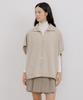 OCTETTE Wool Cape Pull-Over Knit_2Color