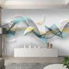 Photo Wallpaper Modern 3d Feather Marble Mural Living Room Tv Sofa Bedroom Background Wall Paper