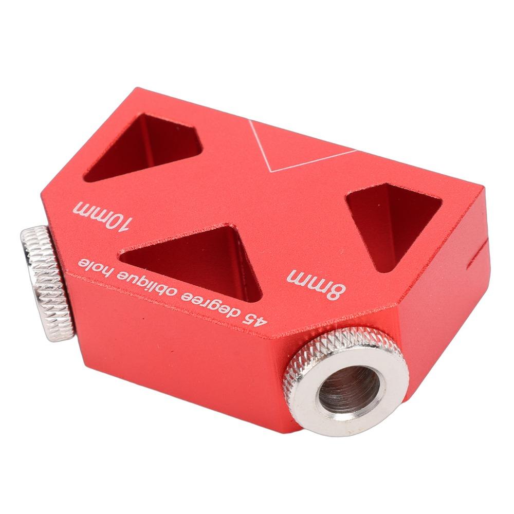 9.5mm Drill Bits Drill Guide Positioner Aluminum Alloy Screw Jig Guide Woodworking