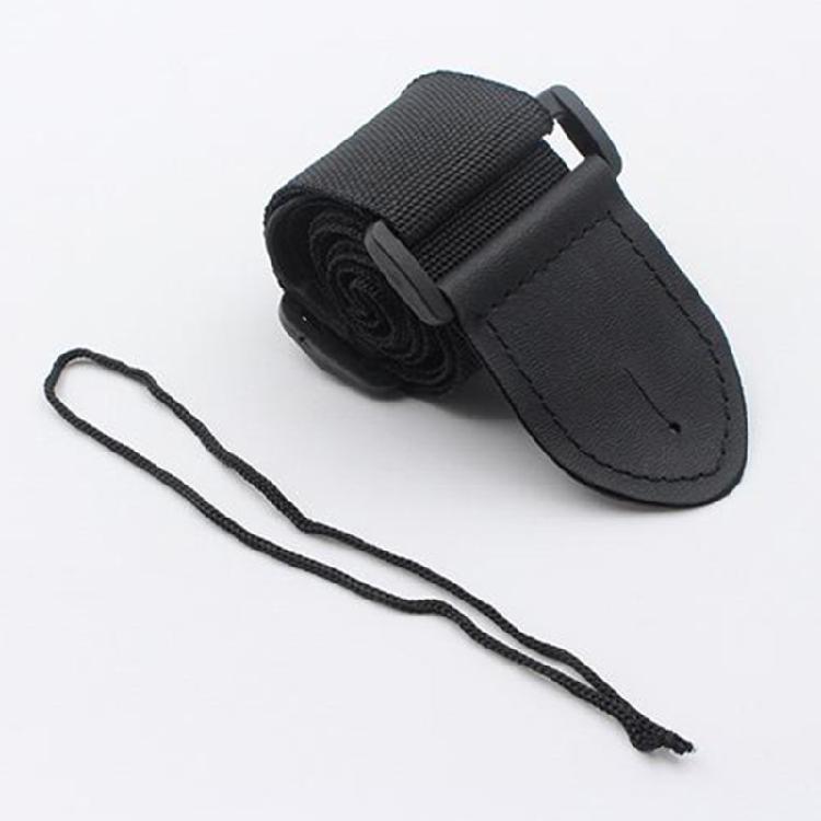 Guitar Strap With Leather Ends Adjustable Nylon Guitar Strap for Bass and Classical Guitars