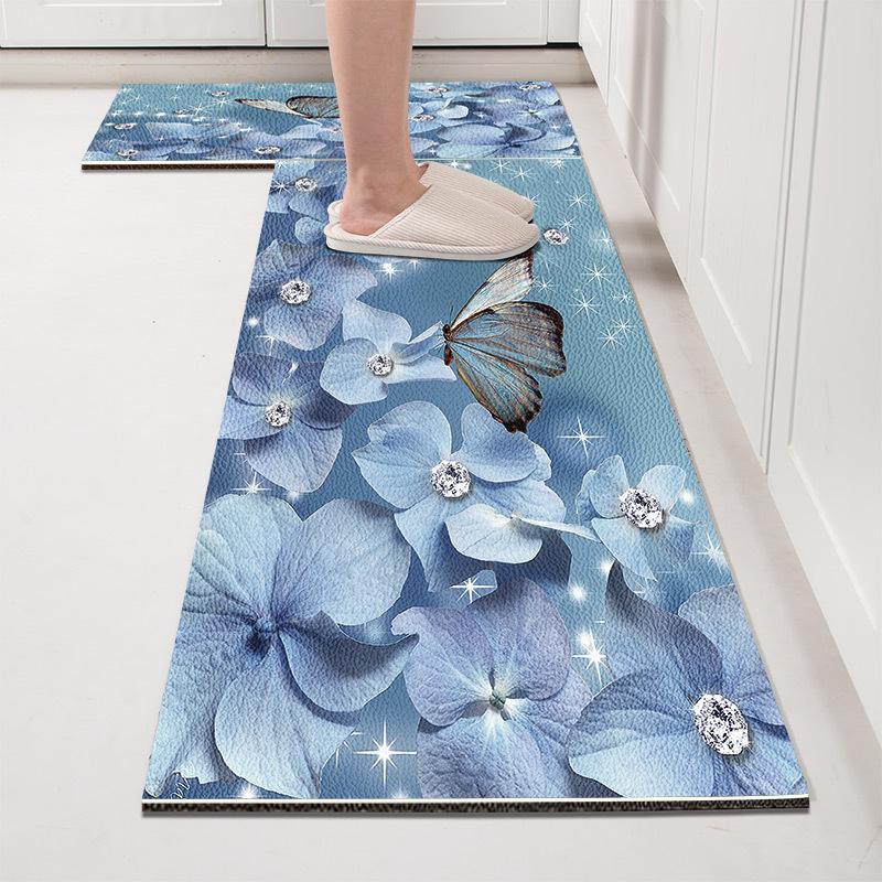 Kitchen Floor Mat Long Strip Floor Mat Carpet Bedside Carpet Bathroom Door Mat Floor Mat