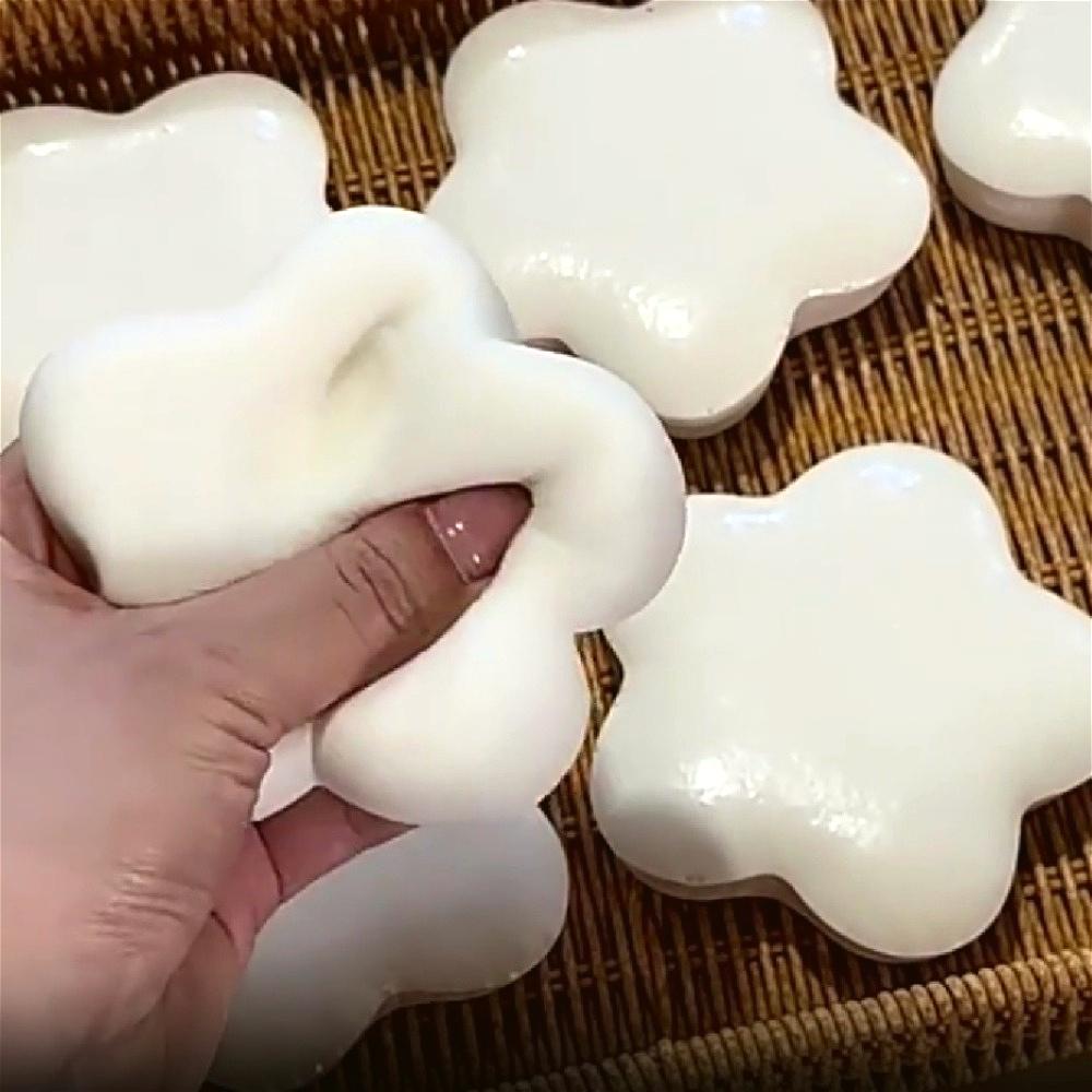 Squishy simulierter Sternenkuchen Quetschspielzeug Stressabbau langsamer Aufstieg sensorischer Fidget für Angstzustände ADHS Autismus Geschenk für Kinder Erwachsene