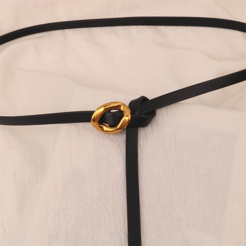 Women's Thin Retro Belt: Versatile Suit & Dress Accessory - Waist-Cinching, High-End Feel, New Arrivals