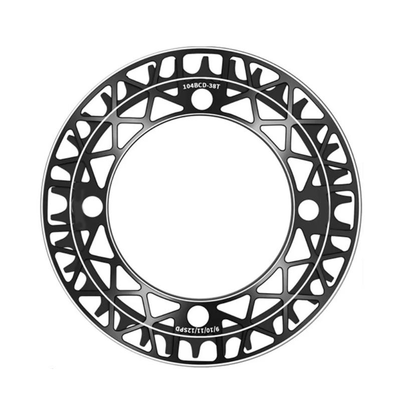 4 Hole Aluminum Alloys Crankset Hollow Plate Replacement Bicycles Single Disc Plate Bicycles Crank & Chainwheel