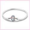 925 Sterling Silver Bracelet Star Moon Blue Eyes Zircon Heart Safety Chain Bracelets Snake Bone Chain Fit DIY Charms Jewelry