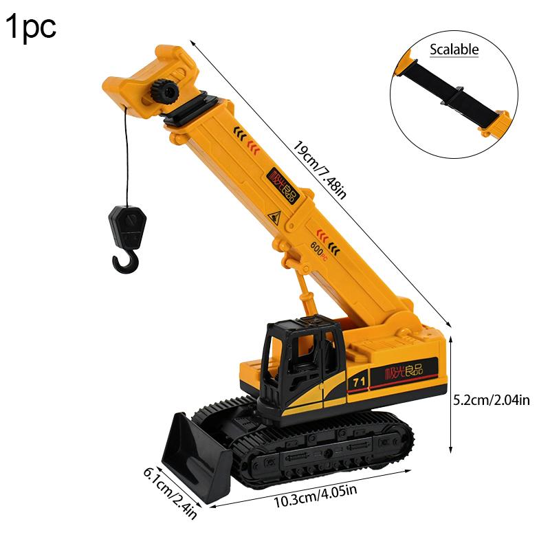 Engineering Vehicle Cake Decorations Construction Car Truck Excavator Cake Toppers Kids Boys Construction Birthday Party Favors