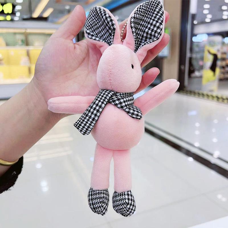 Korean Velvet Wishing Rabbit Plush Toy Gift Box