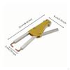 Point Weldjoining Butt Clamp Handheld Joining with Copper Contacts Compact Clamps for Welders,