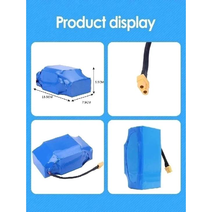 Genuine 36V 12Ah 10s2p Battery Packs Rechargeable Lithium Ion Battery for Electric Self Balancing Scooter HoverBoard Unicycle
