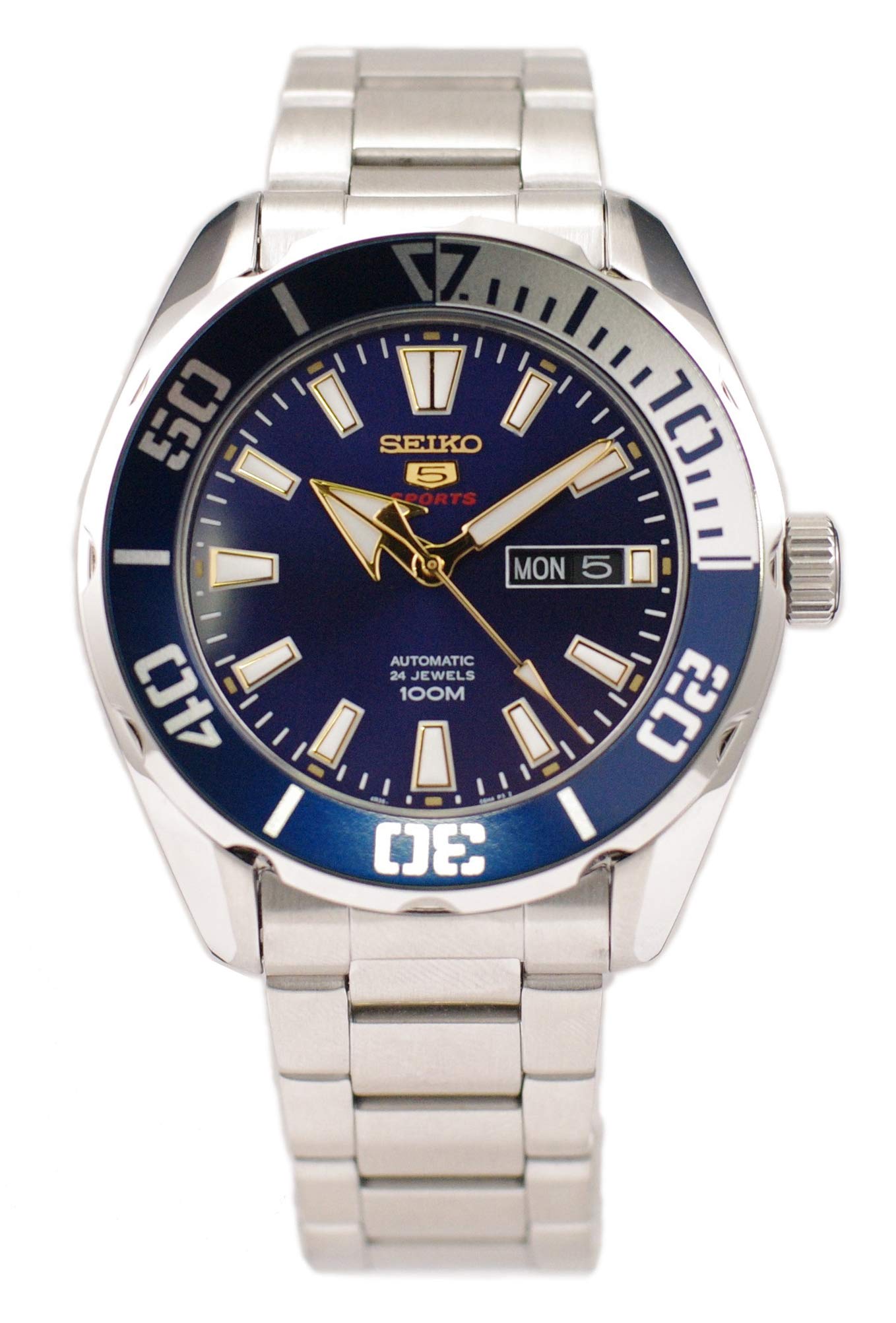

[Seiko] SEIKO 5 SPORTS Watch Automatic Winding 100M Water Resistant SRPC51K1 Men s