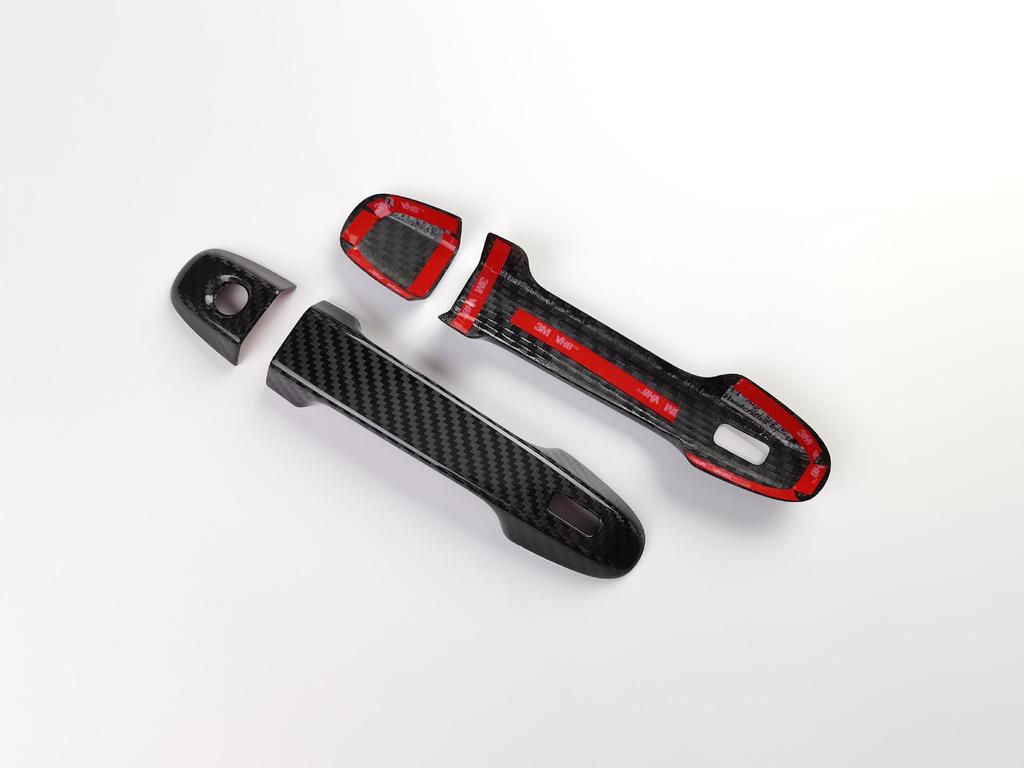 Carbon Fiber Outer Door Handle Shell for Toyota 86 - Dry Carbon Interior & Exterior Trim