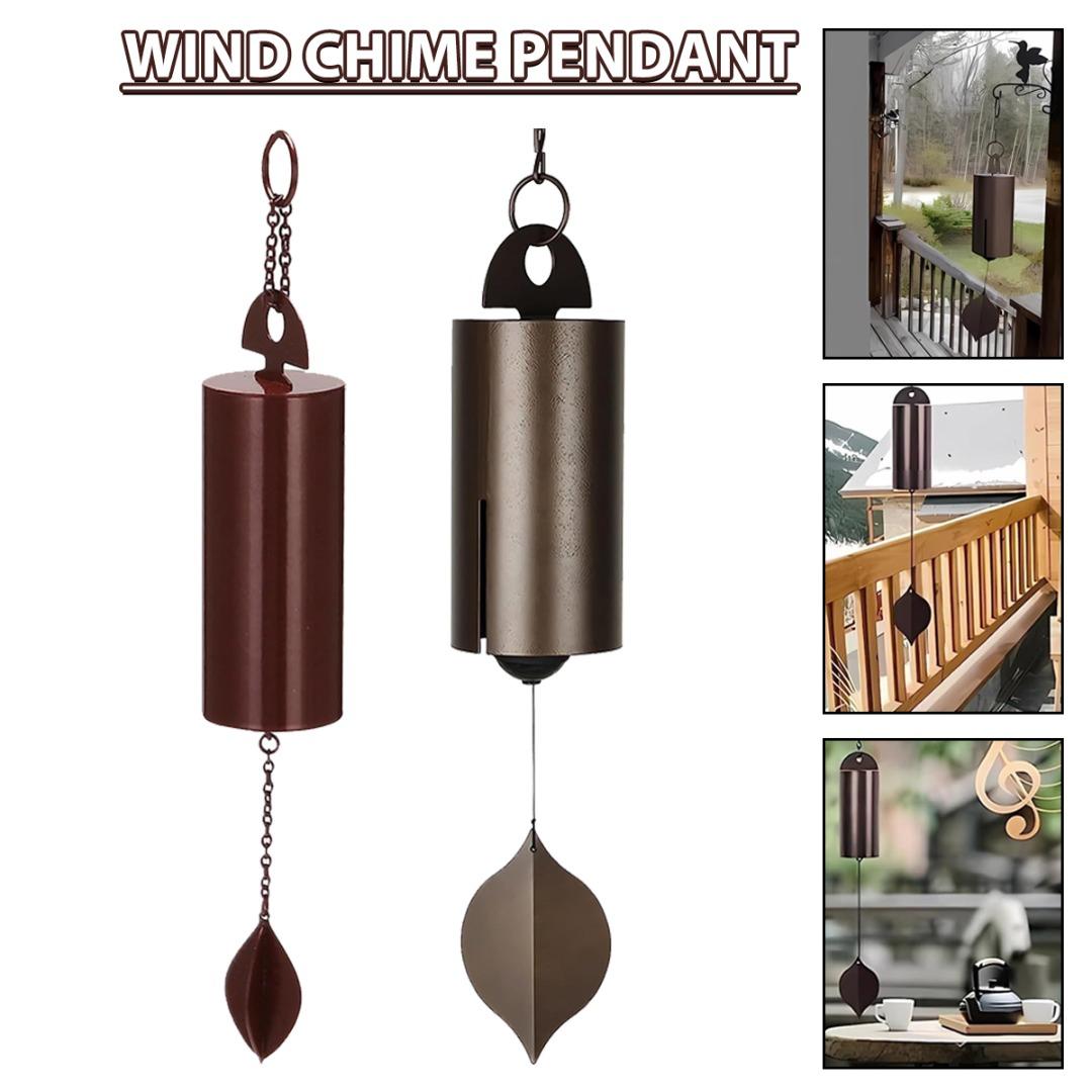 

aidier Vintage Metal Wind Chimes Heroic Windbell Deep Resonance Serenity Bell Garden