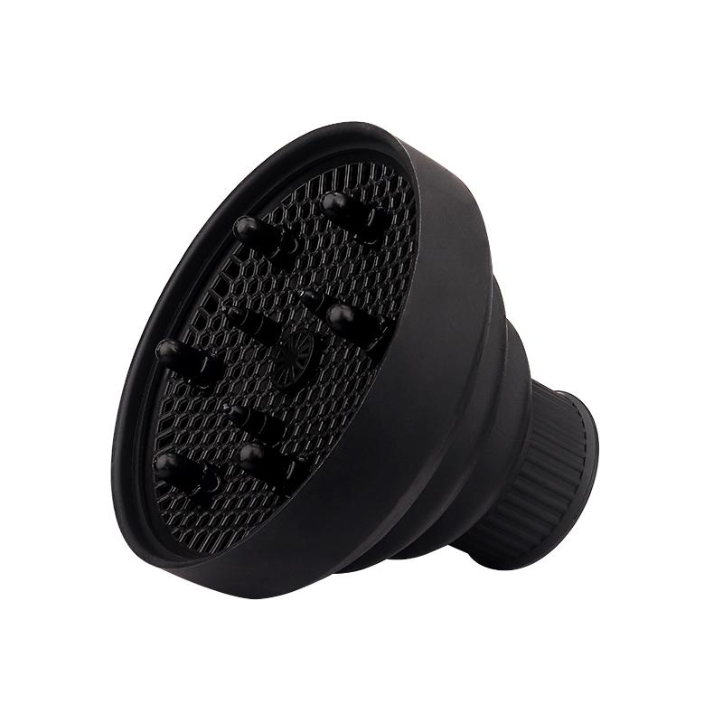 1piece Salon Silicone Hair Dryer Diffuser Cover Adjustable Temperature Resistant Dispersion Drying Hair Dryer Cover