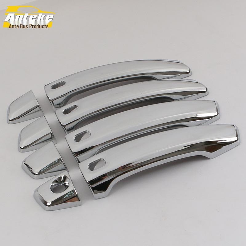 Compatible with 17 A3 Door Handle Armrest Trim, Handrail Buckle, and Decorative Car Stickers