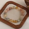 Natural Duobao Crystal Bracelet Super Seven Yellow Tower Crystal Gray Moonlight Bracelet Fashion Retro Jewelry
