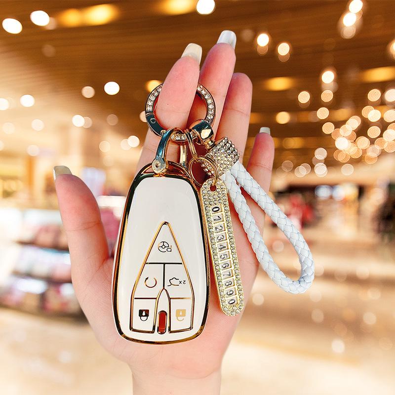 Changan Oushang Z6, X5PLUS/X7 Schlüssel- und Fernbedienungs-Etuis mit Schnallen für Herren und Damen