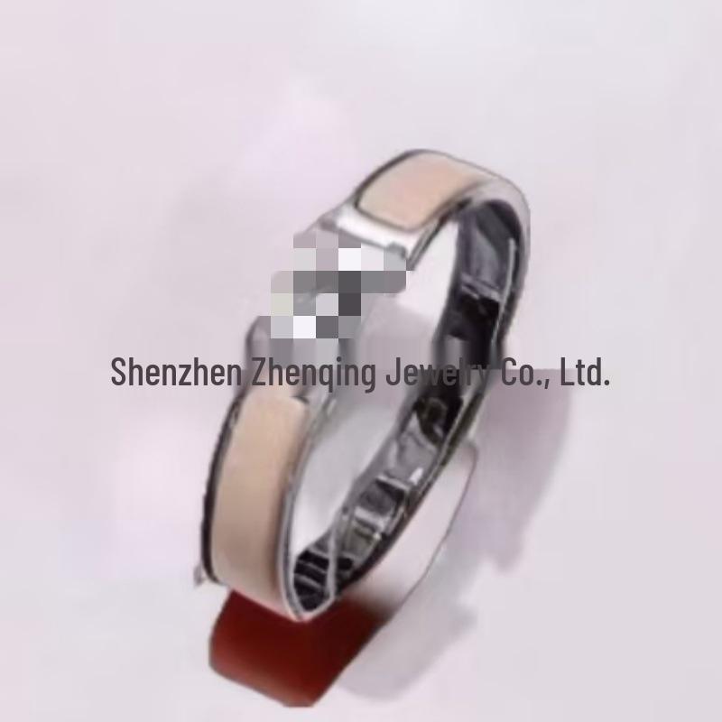 Náramek s písmenem H pozlacený 18k smaltovaný - Klasická móda, Více barev, Ideální pro páry