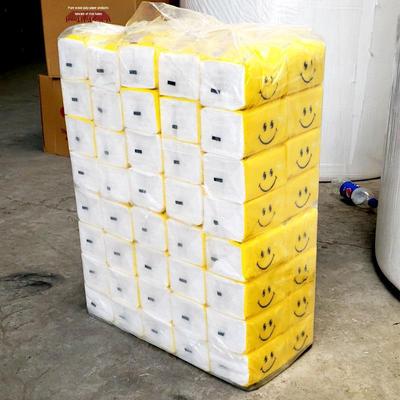 80-Pack Large Commercial Tissue Box - Ideal for Hotels, Restaurants, and Street Stalls