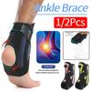 1/2Pcs Ankle Brace Support Sports Adjustable Lace Up Sports Ankle Stabilizer Straps for Sprained Foot Compression Socks Sleeve