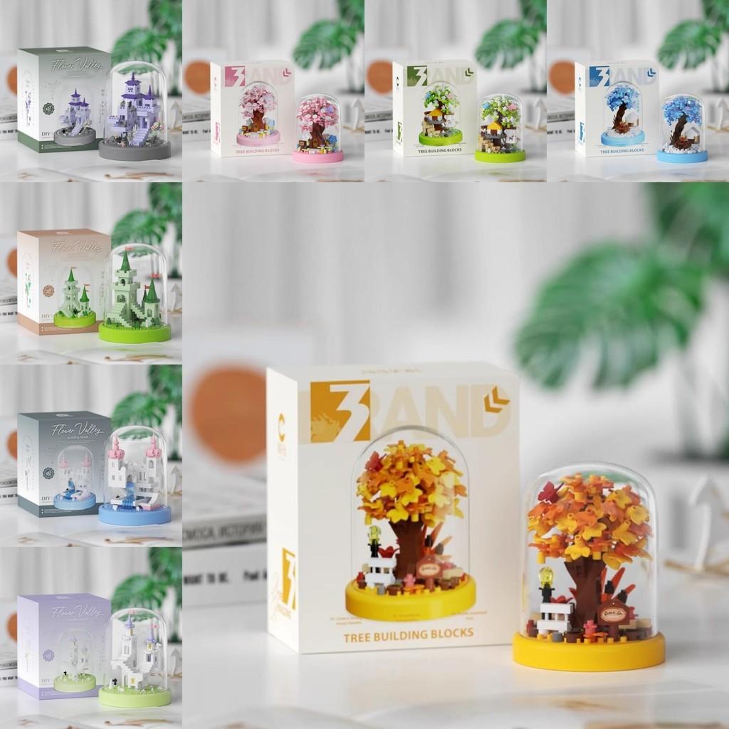 Exquisite Educational Jigsaw Puzzle Building Blocks Featuring Realistic Flower Designs