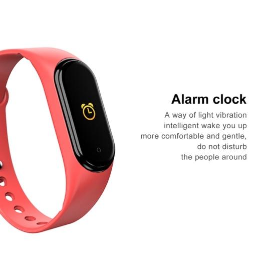 M4-WK Sleep Heart Rate Monitoring Step Counter Bluetooth-compatible Sport Smart Bracelet