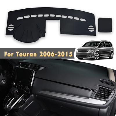 Car Dashboard Mats Covers For VW VOLKSWAGEN Touran 2015 2014 2013 2012 2011 2010 2009 2008 2007 2006 Sun Shade Trume Panel