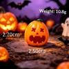 Halloween Miniature Figurine Bone Skull Coffin House Chair Halloween Mini Resin Cartoon Scary Ghost Statue Party Ornaments