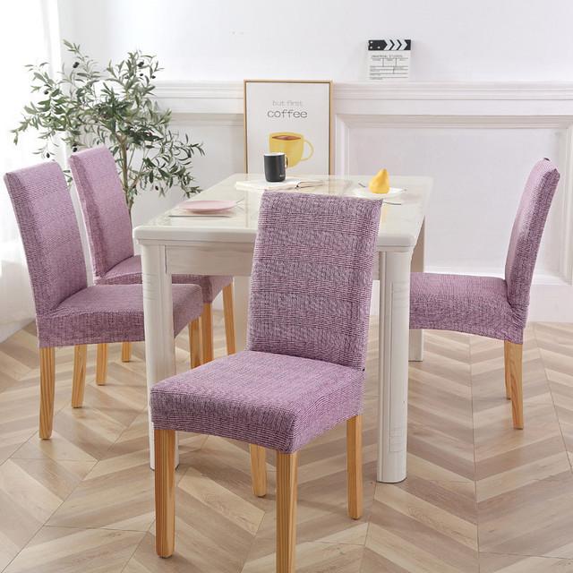 Universal Spandex Chair Covers Stretch Dining Room Seat Cover Elastic Chair Protective Case For Restaurant Wedding Banquet
