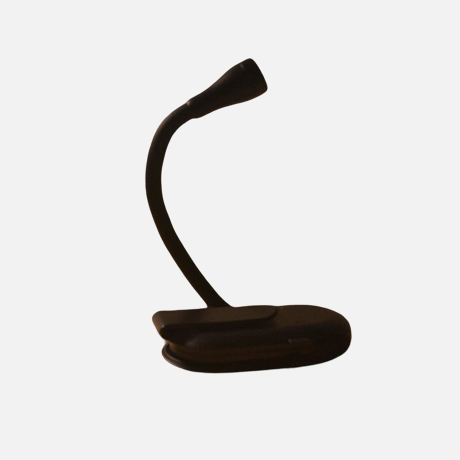 

Мини-светильник для чтения, светодиодный, защита глаз, ночник для чтения, USB-зарядка, регулируемая, на зажиме, настольная лампа для дома, спальни, учебы 1pcs чёрный