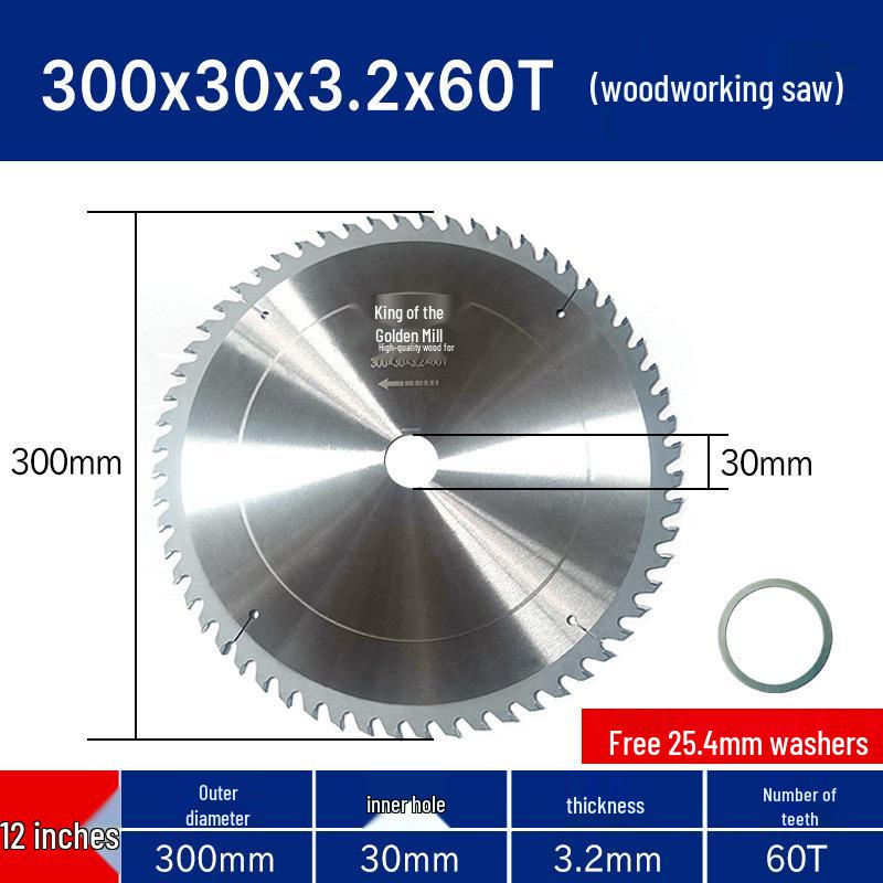 10-Inch Wood and Marble Diamond Saw Blade for Circular Saws