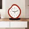 Modern Minimalist Wooden Table Clock With Silent Sweep Movement Decorative Desktop Timepiece Living Room Bedroom
