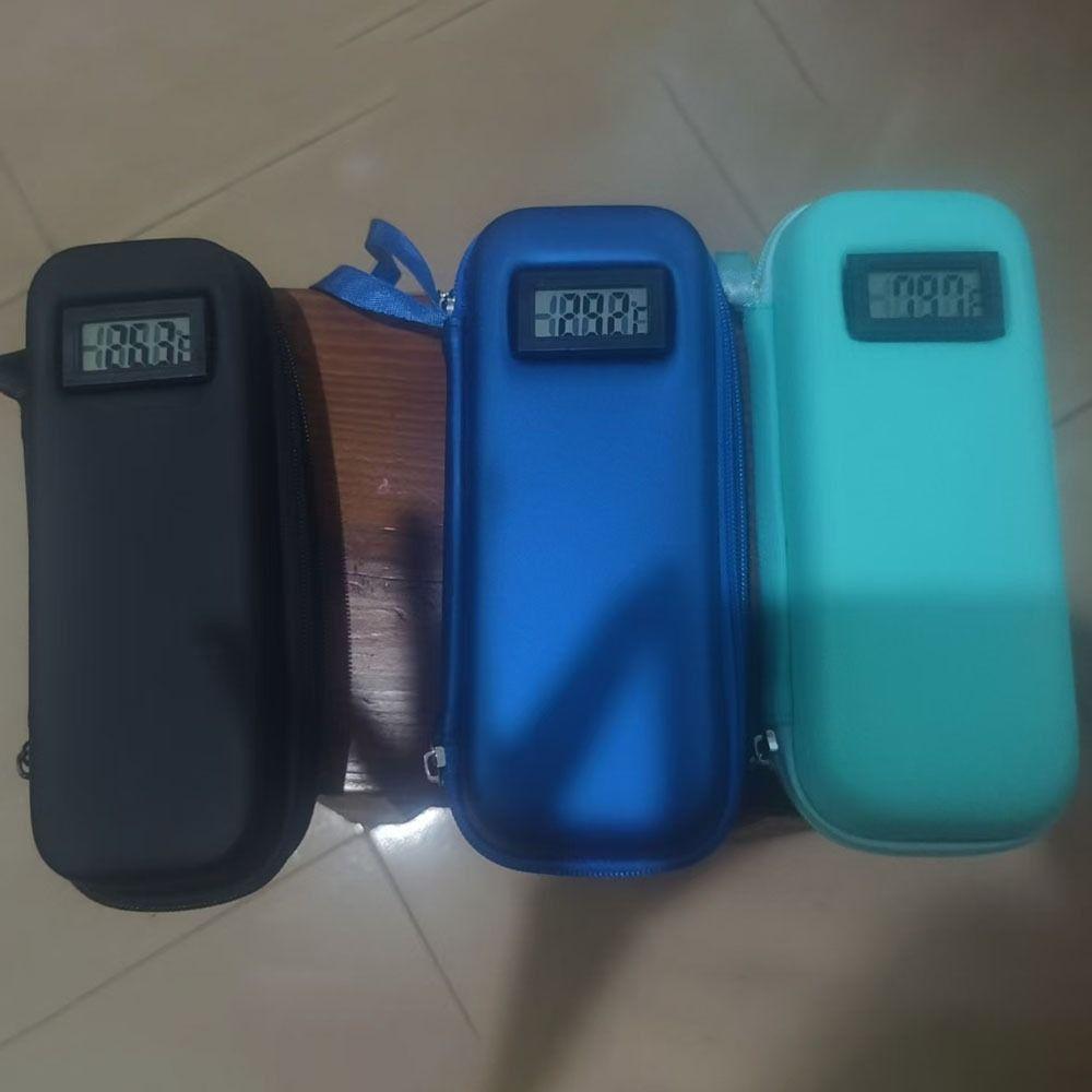 Waterproof Insulin Cooling Bag Insulin Cooler Travel Case with Thermometer Display Medicine Organizer Bag for Diabetics