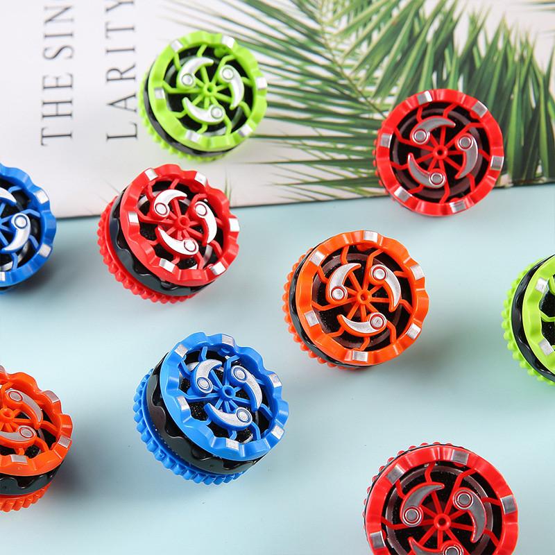 Creative Collision Luminous Plastic Gyroscope Children Toy For Kids And Collectors