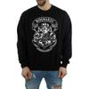 HARRY POTTER Mens Hogwarts Crest Cotton Sweatshirt