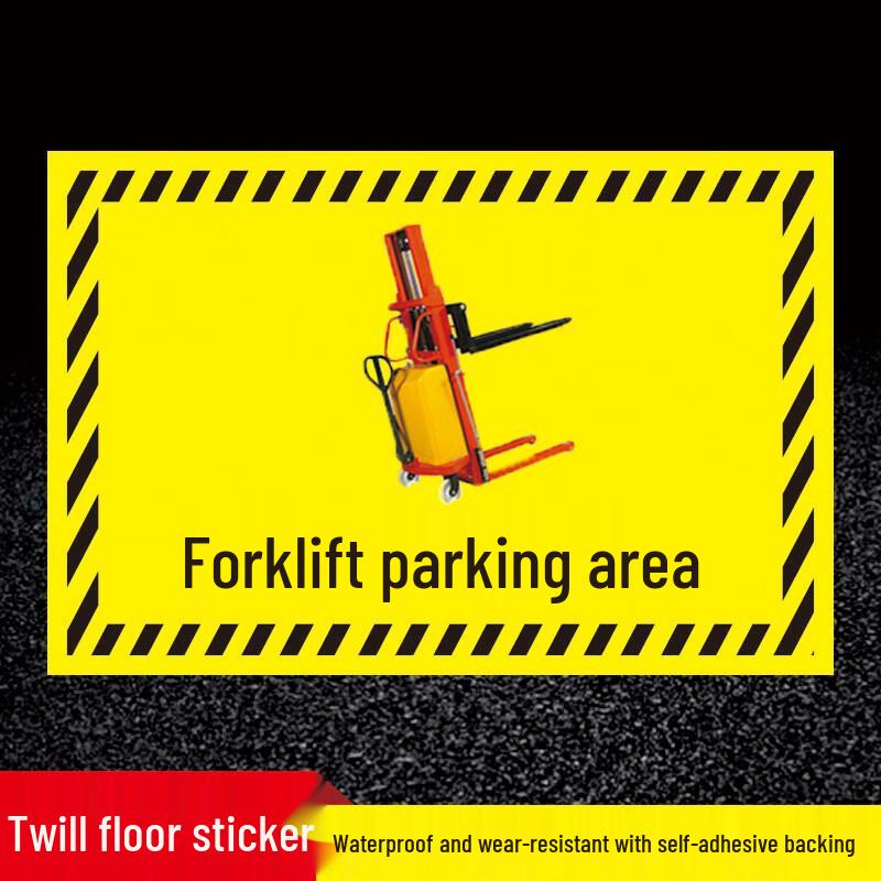 Industrial Rubber Floor Marking Sticker