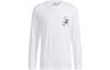 Originals T Shirts Men's White Crew Neck Moderate Straight Fit HL4099
