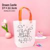 Children's DIY Graffiti Bag: Non-Woven Craft & Coloring Kit