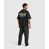 Gymshark EsT 2012 Tricou Negru A2b8h Bb2j