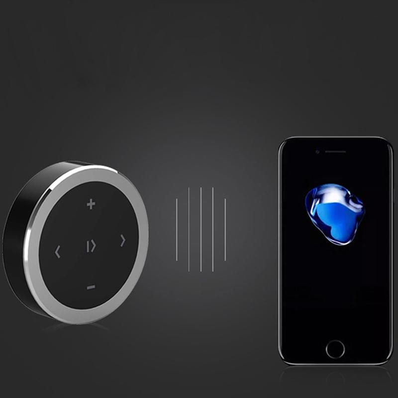 Wireless Car Steering Wheel Control Button Bluetooth Multimedia GPS Remote Control Button Car Radio MP3 Player Controller